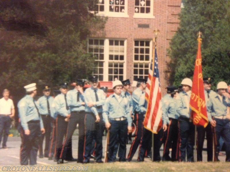 Memorial Day remembrance ceremony, circa 1980s